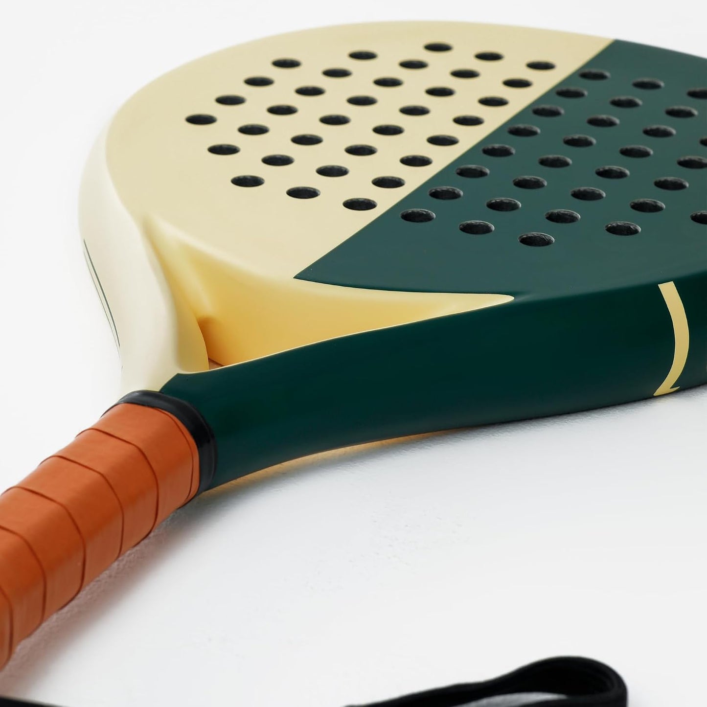 LAPAT Raqueta de pádel con bolsa de cubierta, superficie de carbono...