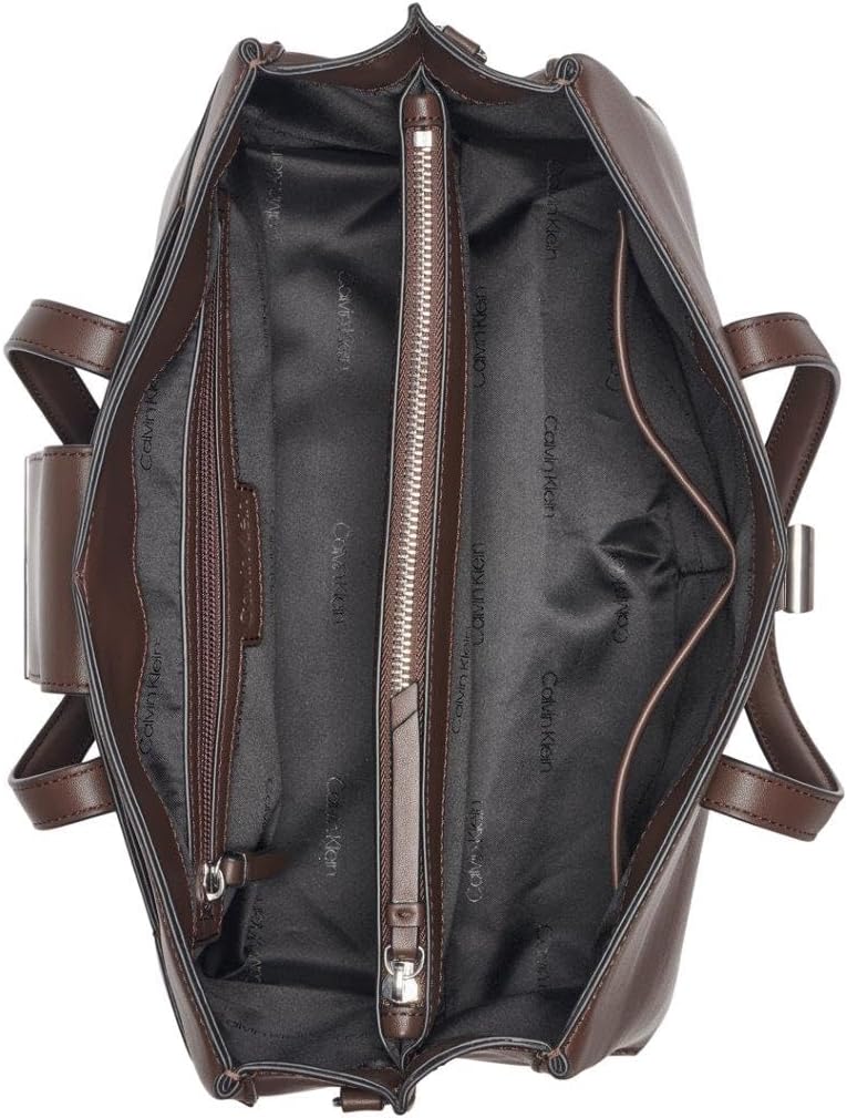 Calvin Klein Saige - Bolso con triple compartimento, Java, talla única
