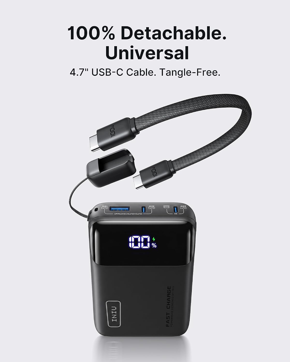 INIU Banco de energía para portátil de 20000 mAh, ultra compacto de...