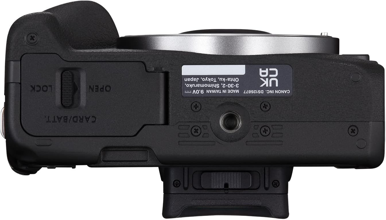 Canon EOS R50 Cámara sin espejo para vlogging (solo cuerpo\/negro),...