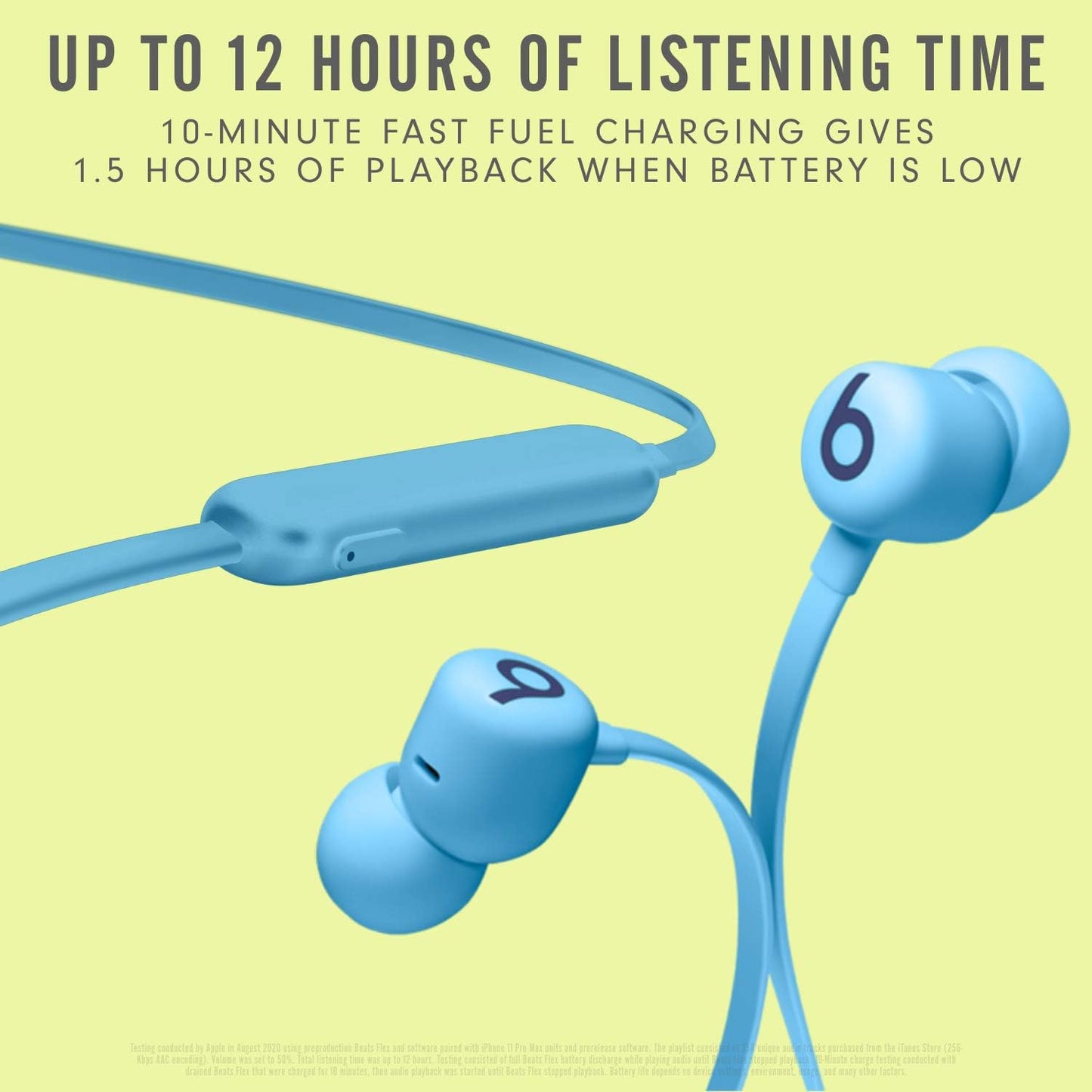 Beats Flex Auriculares inalámbricos - Chip de auriculares Apple W1,...
