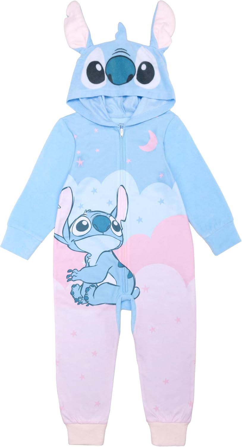Disney Manta con capucha para niñas, pijamas cómodas, suaves y lind...