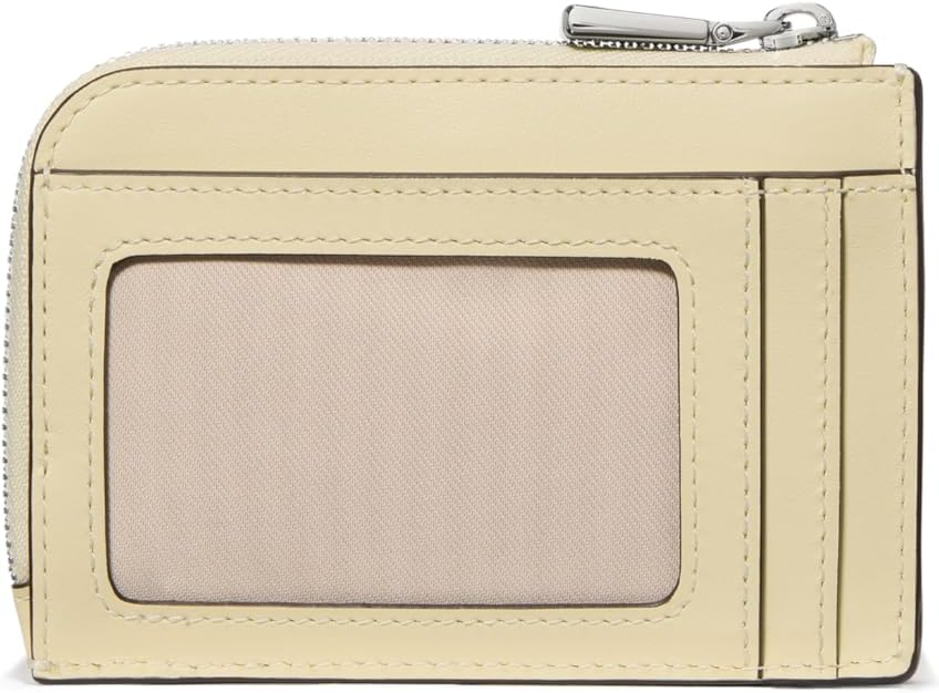 kate spade new york Mini funda para tarjetas con cremallera de cuer...