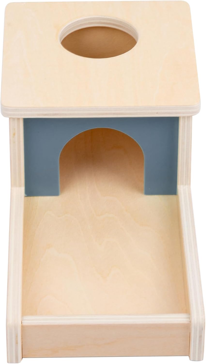 Adena Montessori Juguete de madera para bebés de 6 a 12 meses, 3 bo...