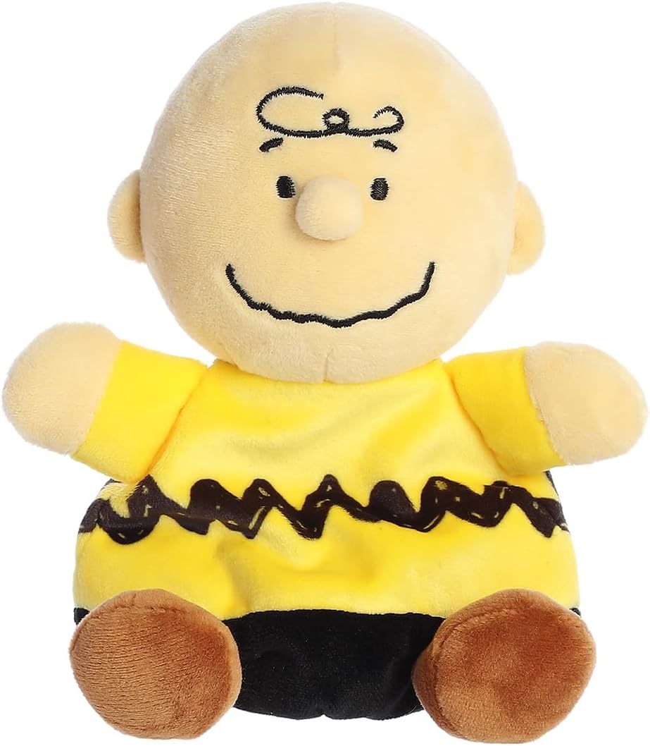 Aurora Peanuts Palm Pal - Paquete de peluche, Charlie Brown, Lucy,...