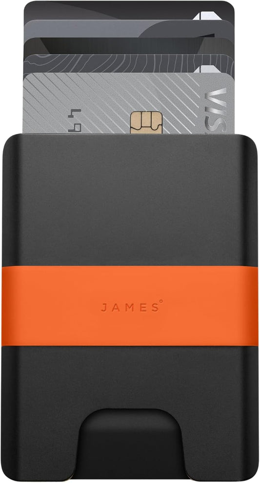 JAMES° La cartera minimalista Lowe de aluminio mecanizado CNC para...