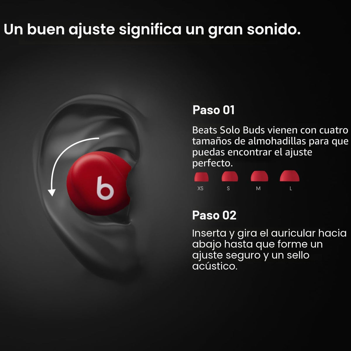 Beats Solo Buds - Auriculares inalámbricos Bluetooth | 18 horas de...