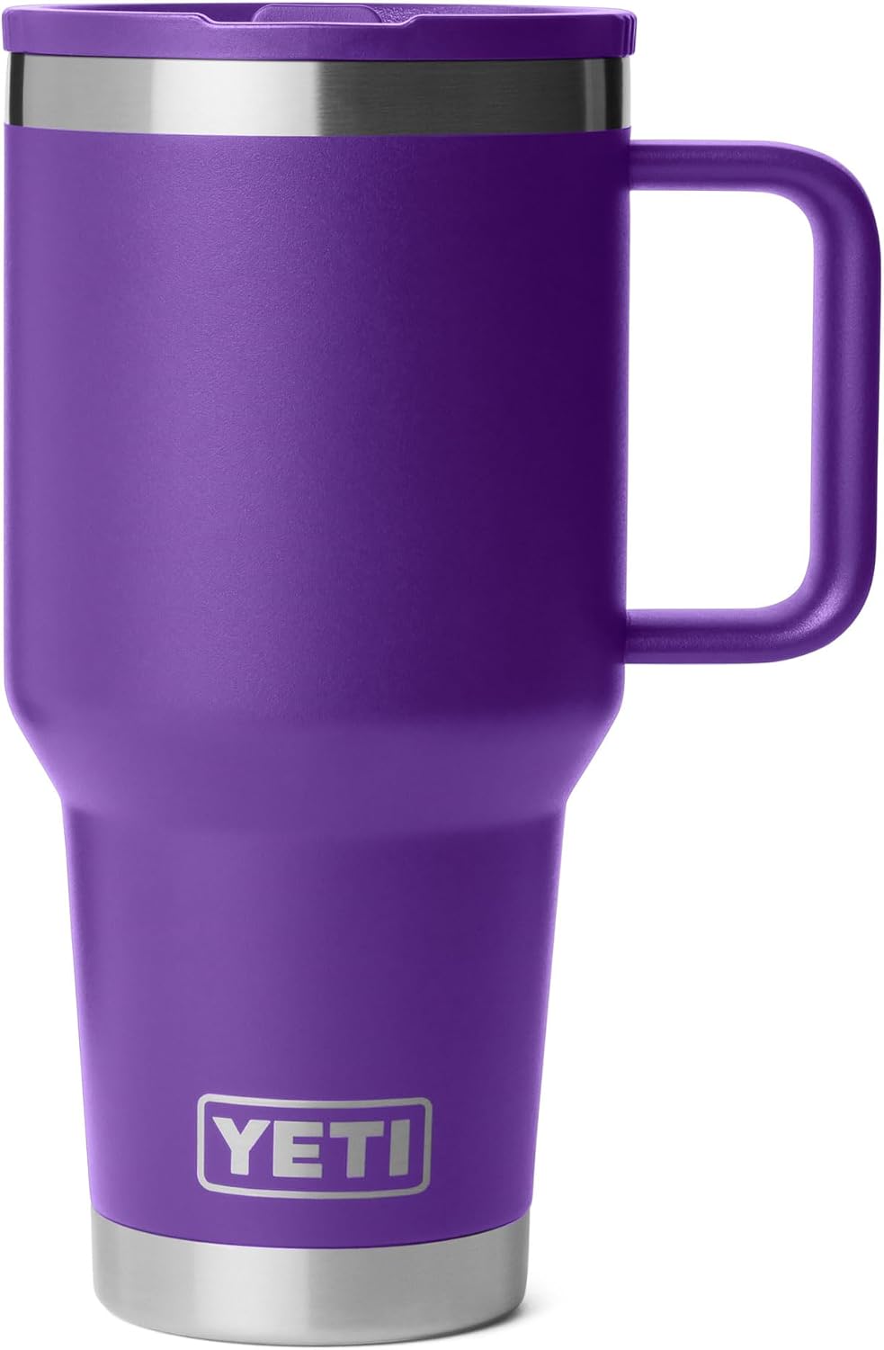 YETI Rambler - Taza de viaje de 30 onzas con tapa abatible con popo...