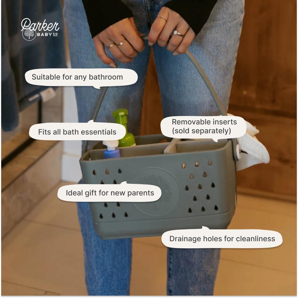 Parker Baby Organizador Grande para Bañera | Organizador de Ducha s...