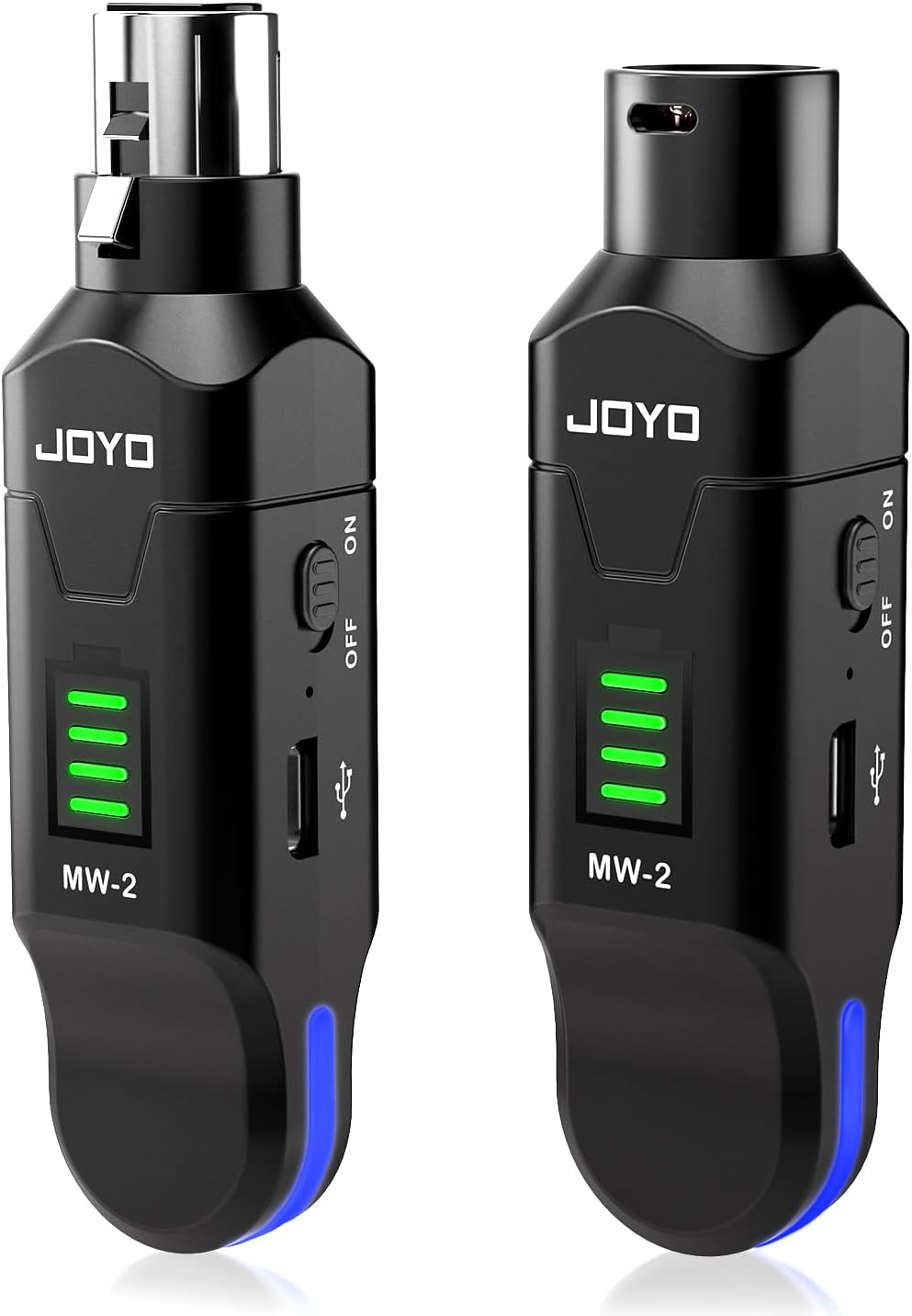 JOYO Sistema de micrófono inalámbrico de 2.4 GHz, transmisor y rece...