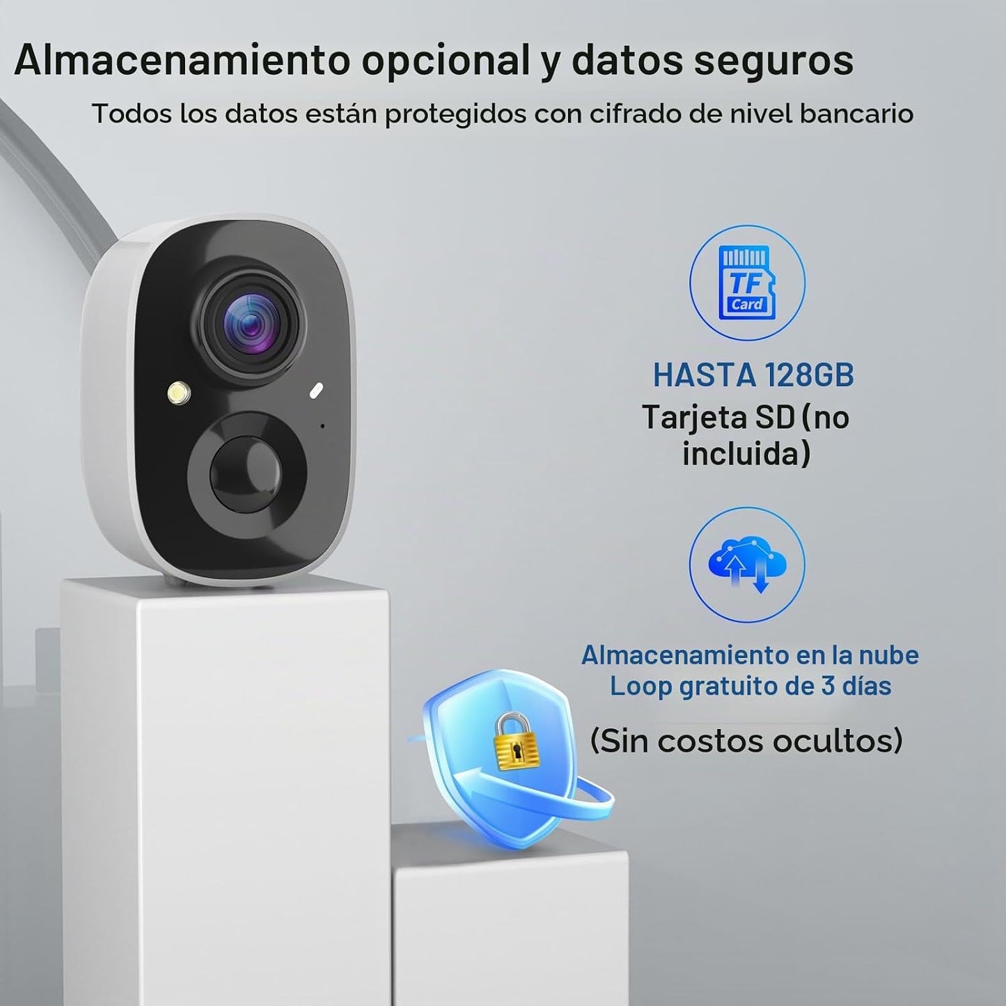 Cámaras de seguridad MaxiViz inalámbricas para exteriores (paquete...