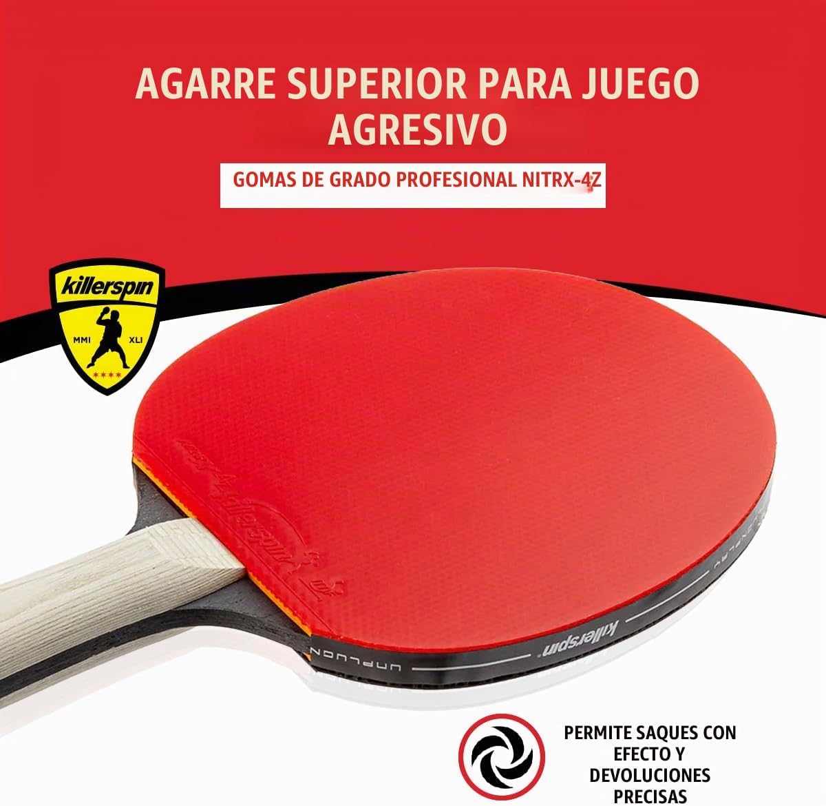 Killerspin JET600 mesa de tenis paddle, Multi, talla única