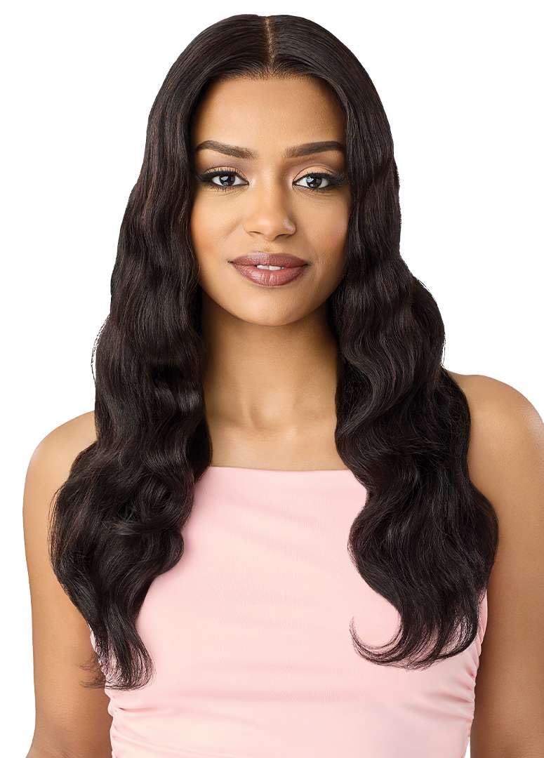 Outre Sugar Punch - Peluca de cabello humano frontal de encaje de 1...