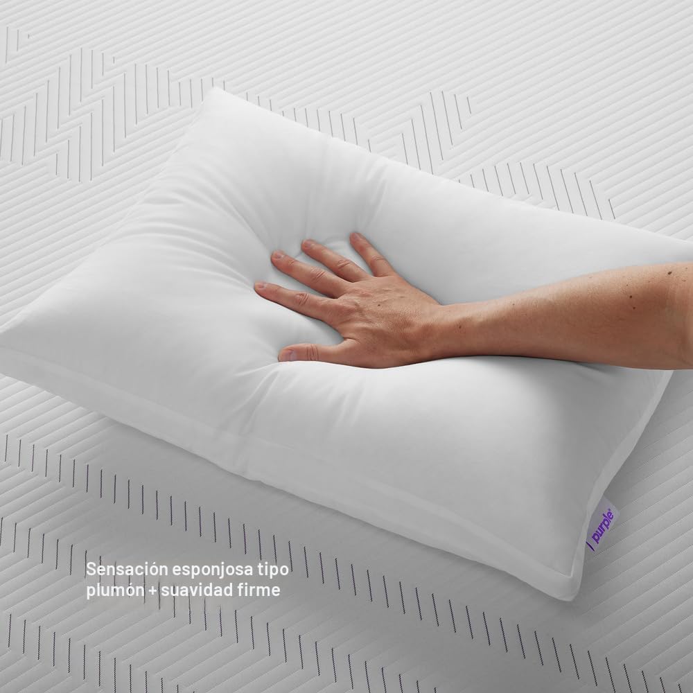 Purple Almohada Cloud de tamaño estándar, almohada de cuello altern...