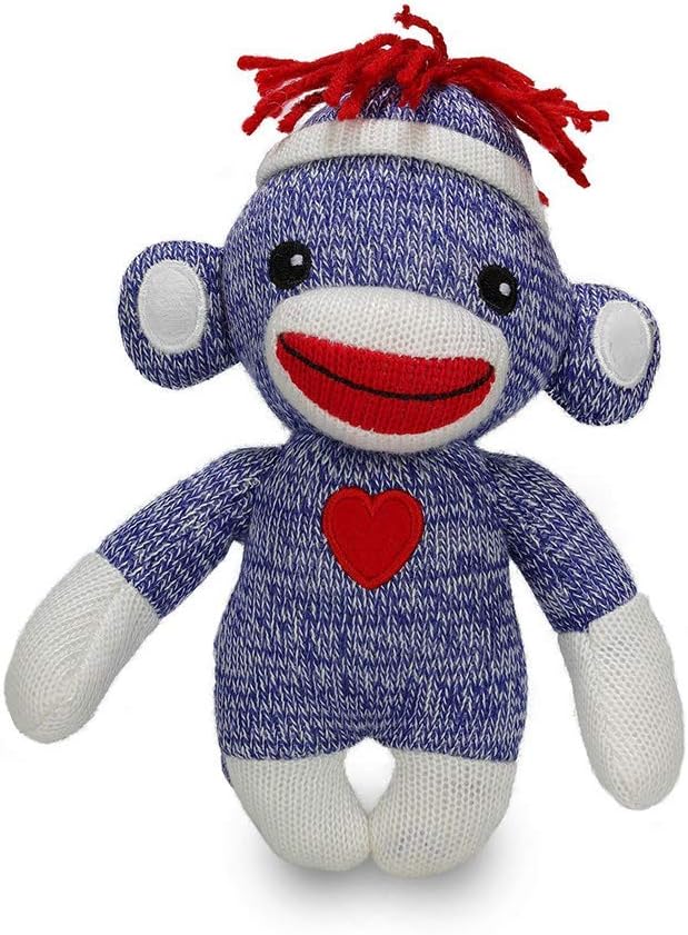Plushland Adorable Mono Calcetín, El Juguete de Peluche de Animal d...