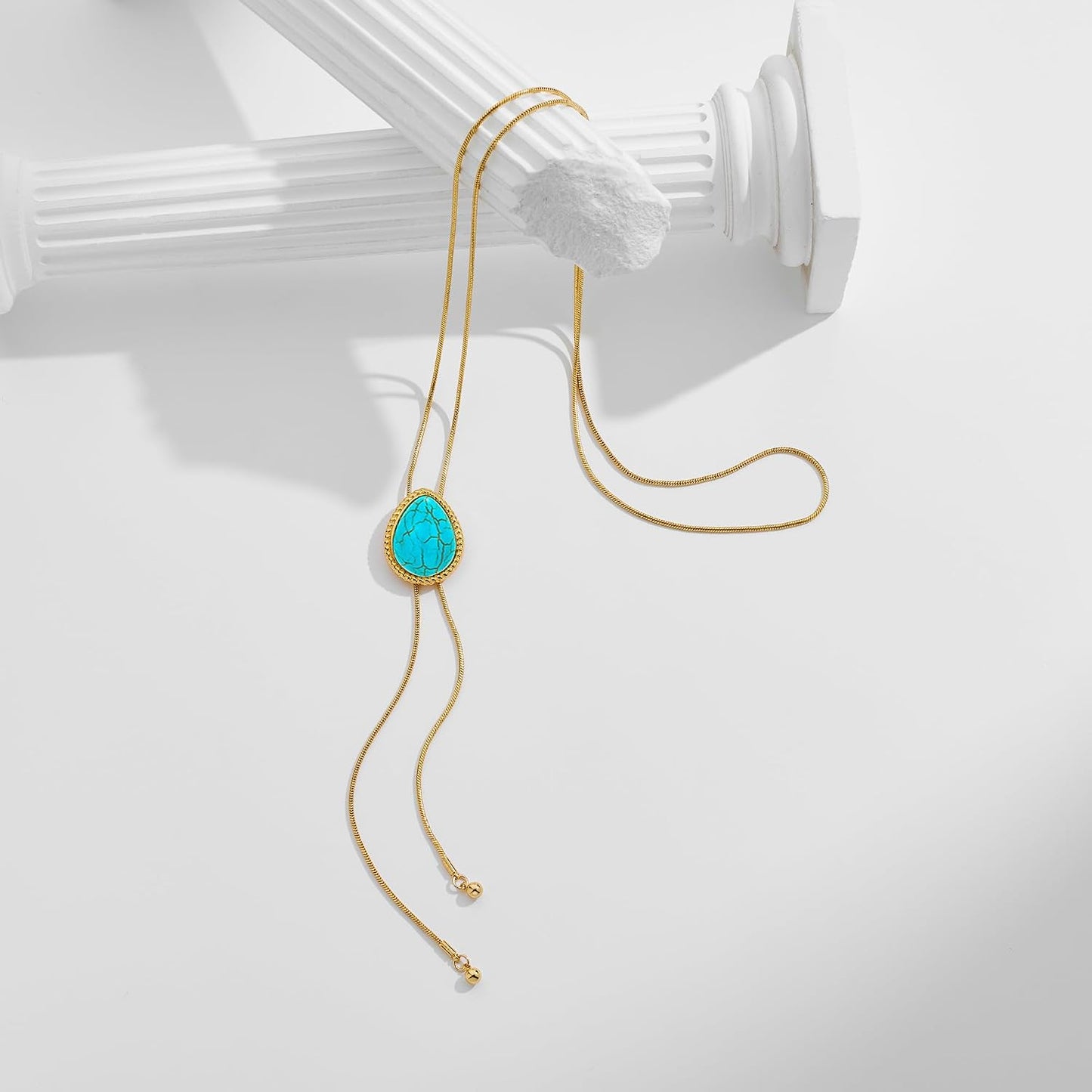 NEPULOY Collar de Vaquera Occidental para Mujer - Cadena Larga de E...