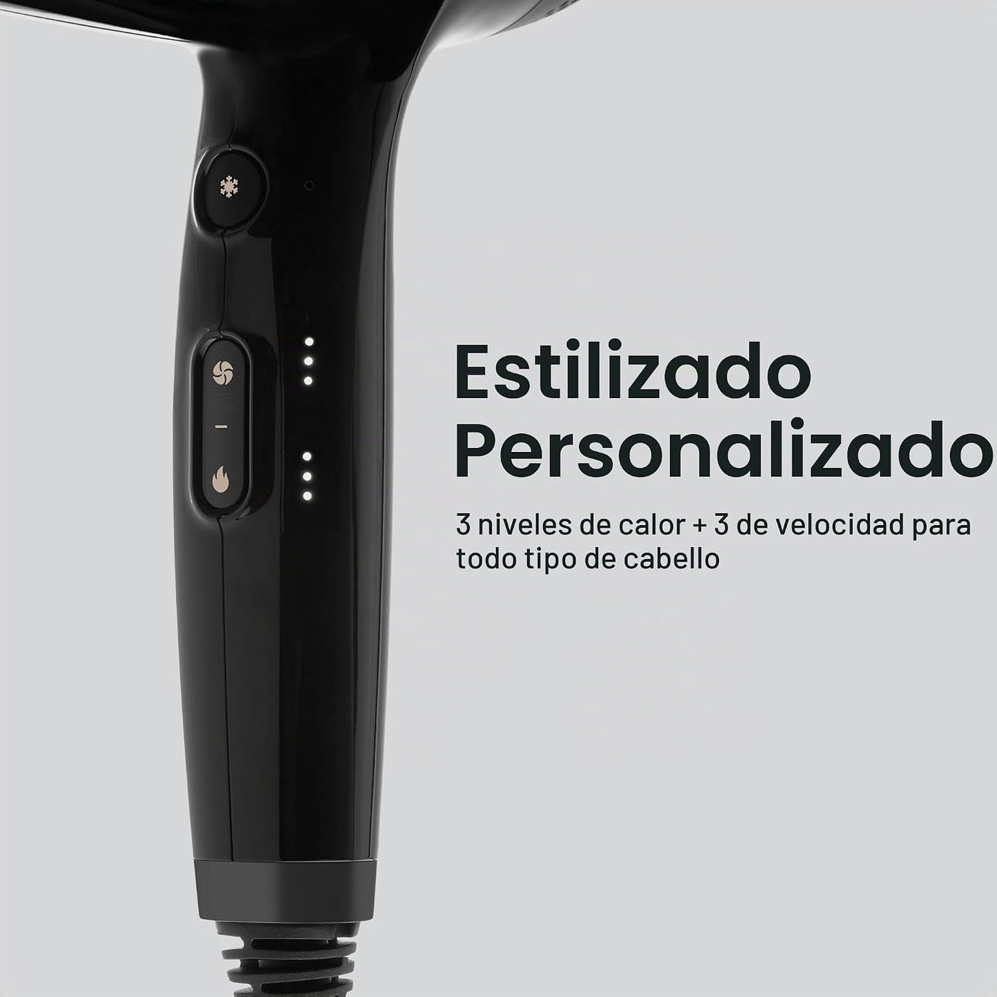 Secador de cabello profesional liviano y seco Paul Mitchell, múltip...