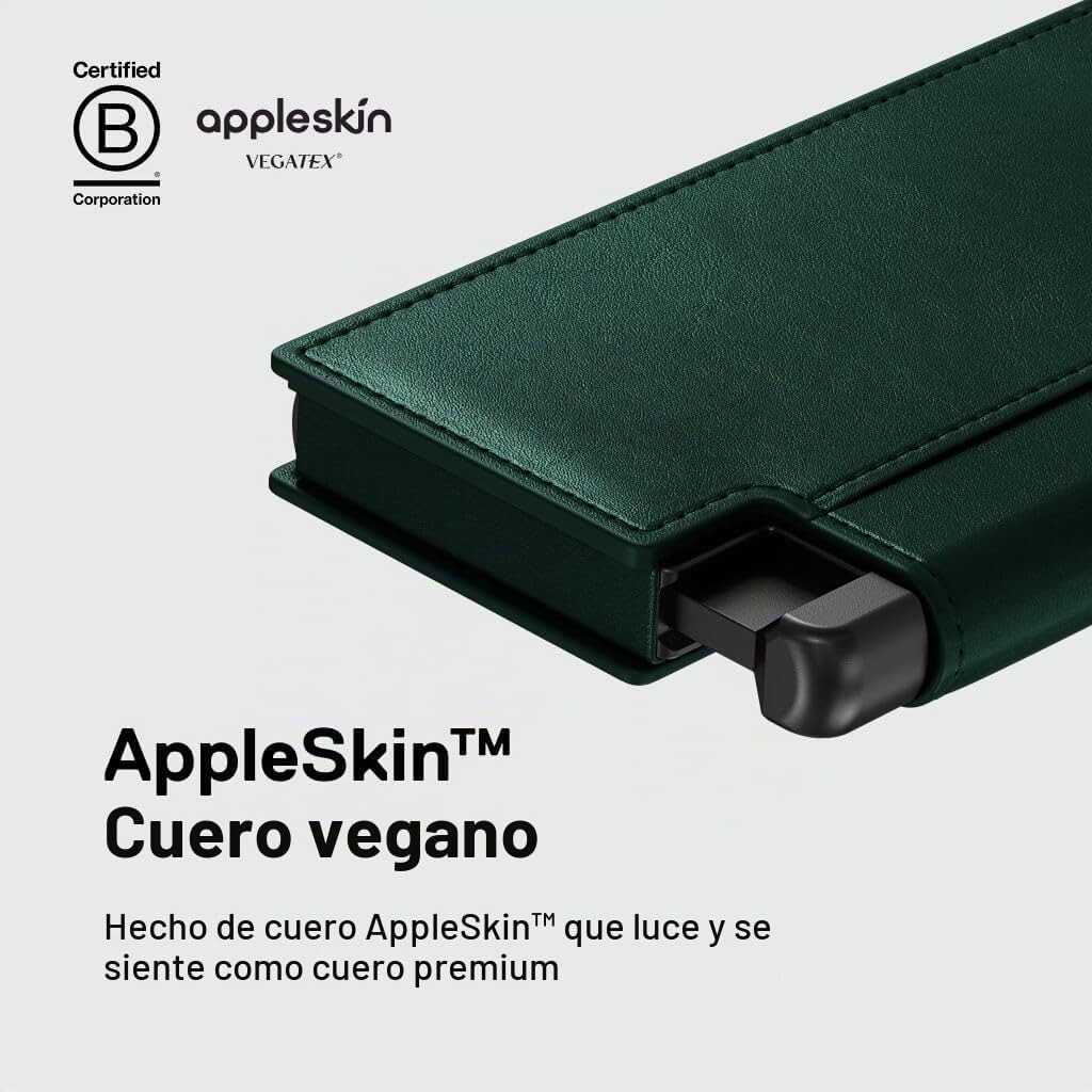 Ekster Cartera para hombre PRO | Cartera minimalista de cuero con b...