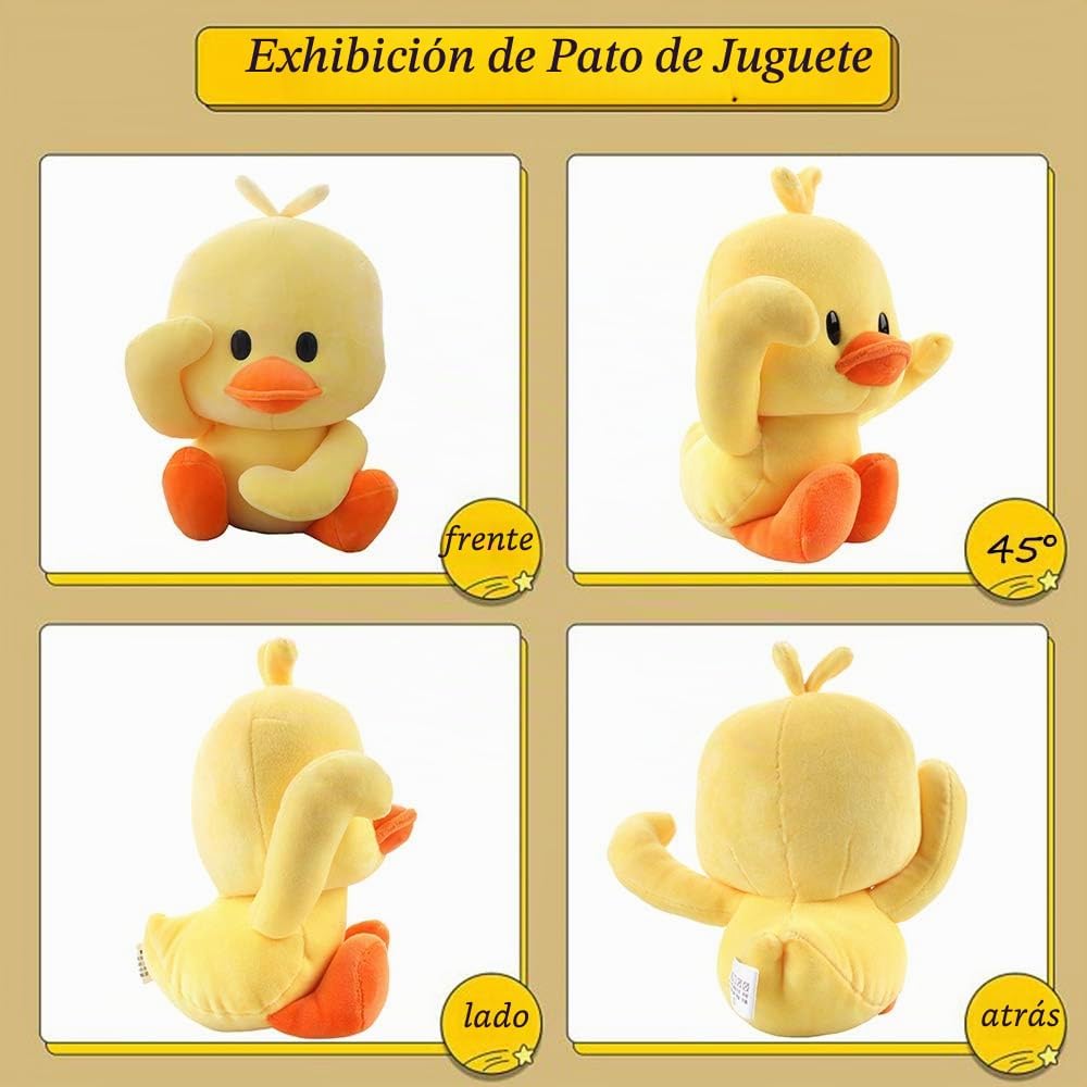 AIXINI Pato de peluche de 19.6 pulgadas, juguetes suaves de patito...