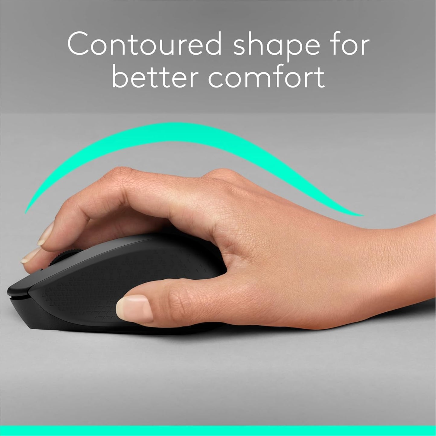 Combinación de teclado y mouse inalámbricos Logitech MK345 | Reposa...