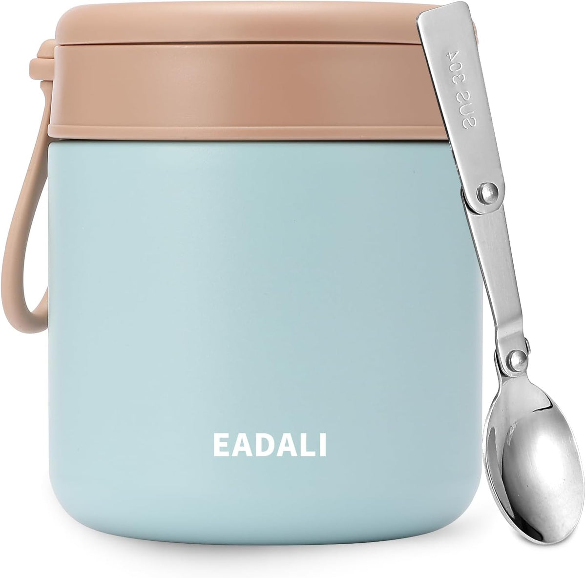 Eadali Tarro de comida para niños de 15.2 onzas para comida calient...