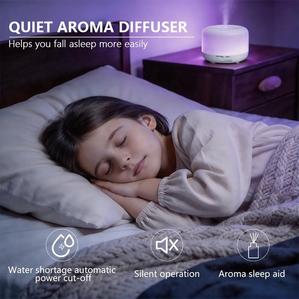Difusor de aceite esencial,Humidificador ultrasónico con niebla frí...