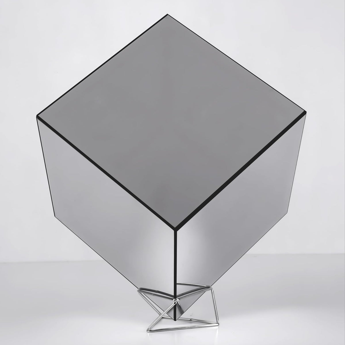 Heepulor Infinity Mirror Hyper Cube - Lámpara de mesa, luz de humor...