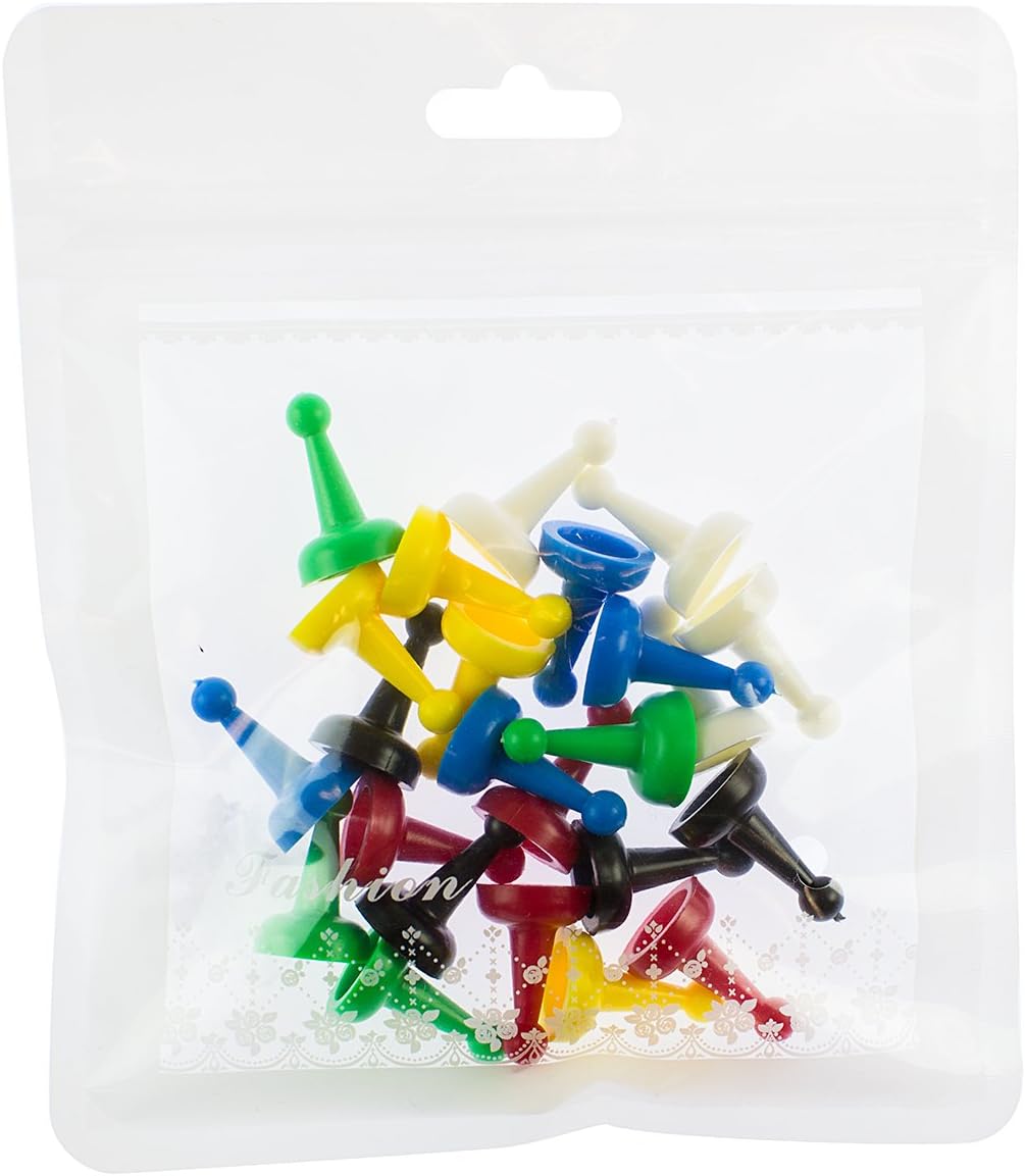 Super Z Outlet Peones multicolor surtidos de 1 pulgada para juegos...