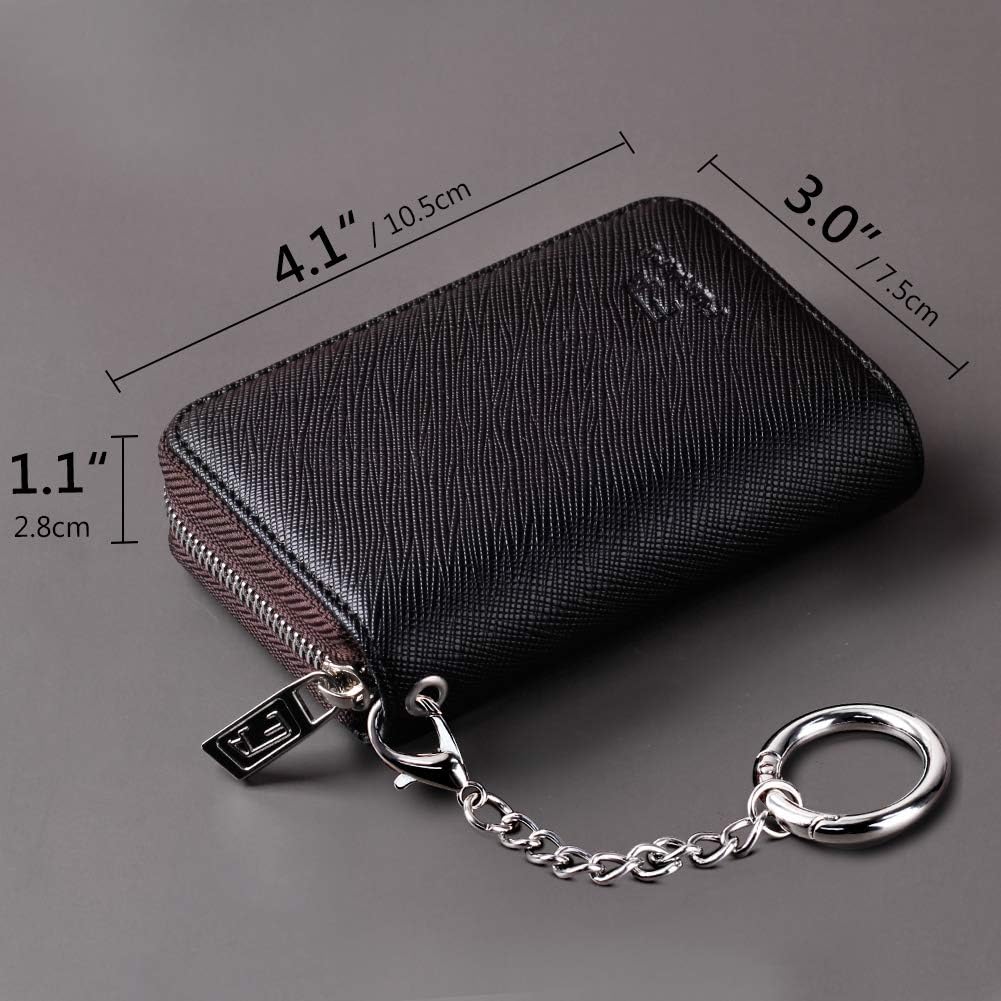 FurArt Cartera con Cremallera para Mujeres, Cartera con Bloqueo RFI...