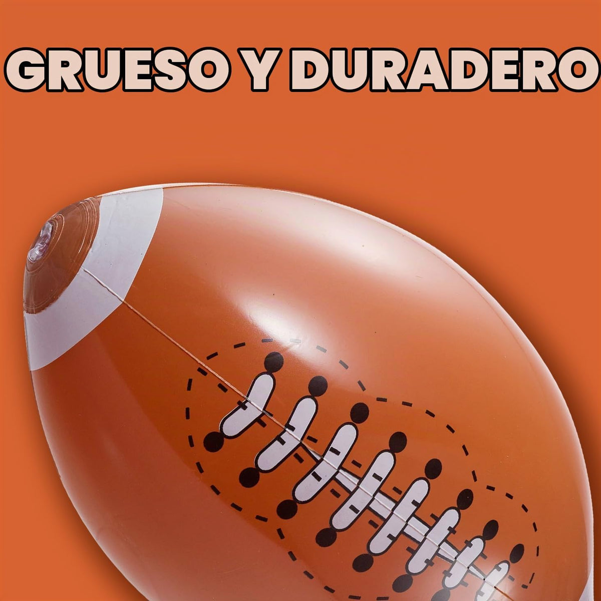 Bedwina Balones de fútbol inflables de 16 pulgadas para decoracione...
