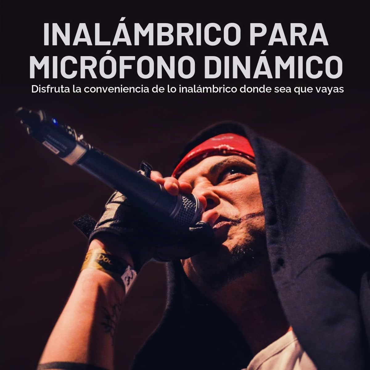Xvive U3 Sistema Inalámbrico de Micrófono Dinámico con Transmisor X...