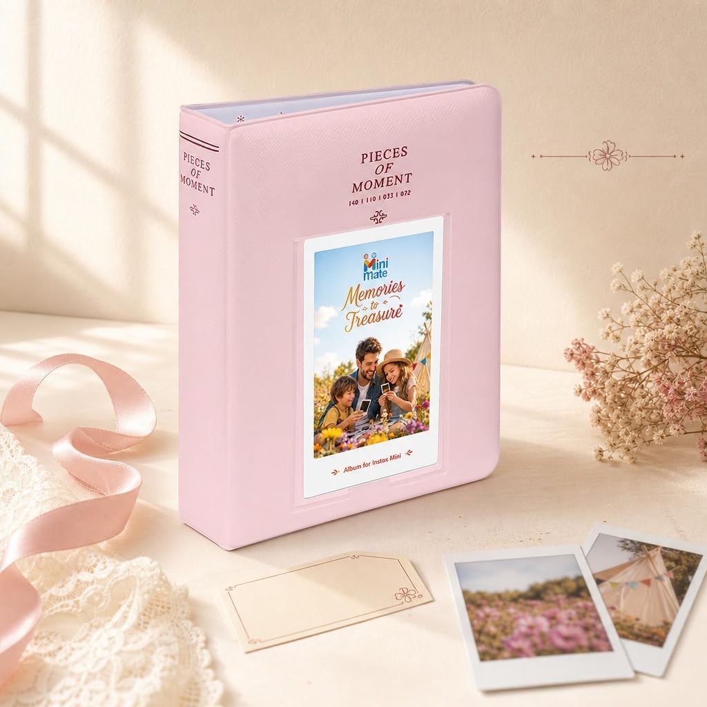 Fujifilm Instax Mini 13 - Cámara instantánea rosa caramelo + paquet...
