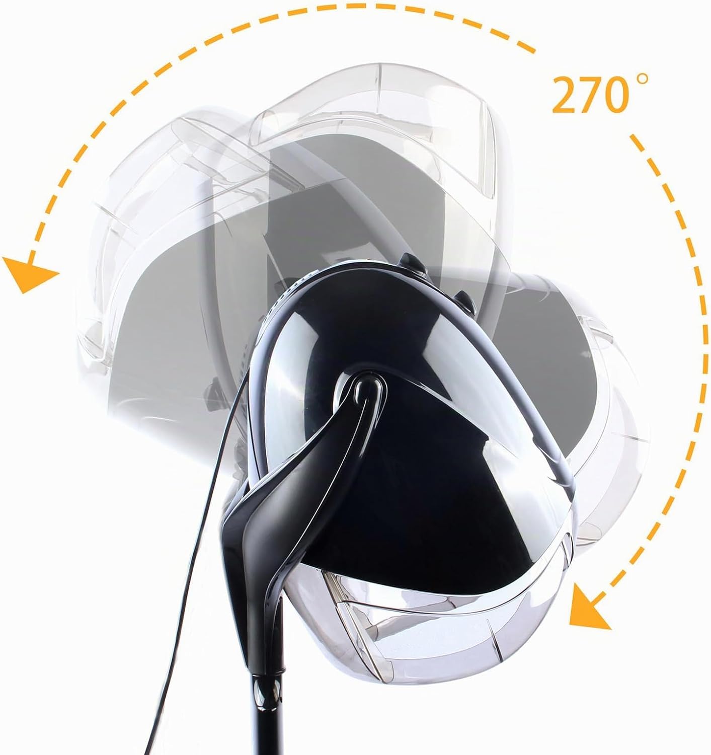 OIYALI Secador de pelo profesional con capucha de 1000 W, secador d...