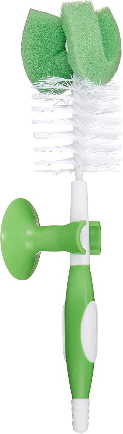 Marca Amazon \u2013 Mama Bear Cepillo para botella, 3 unidades, col...