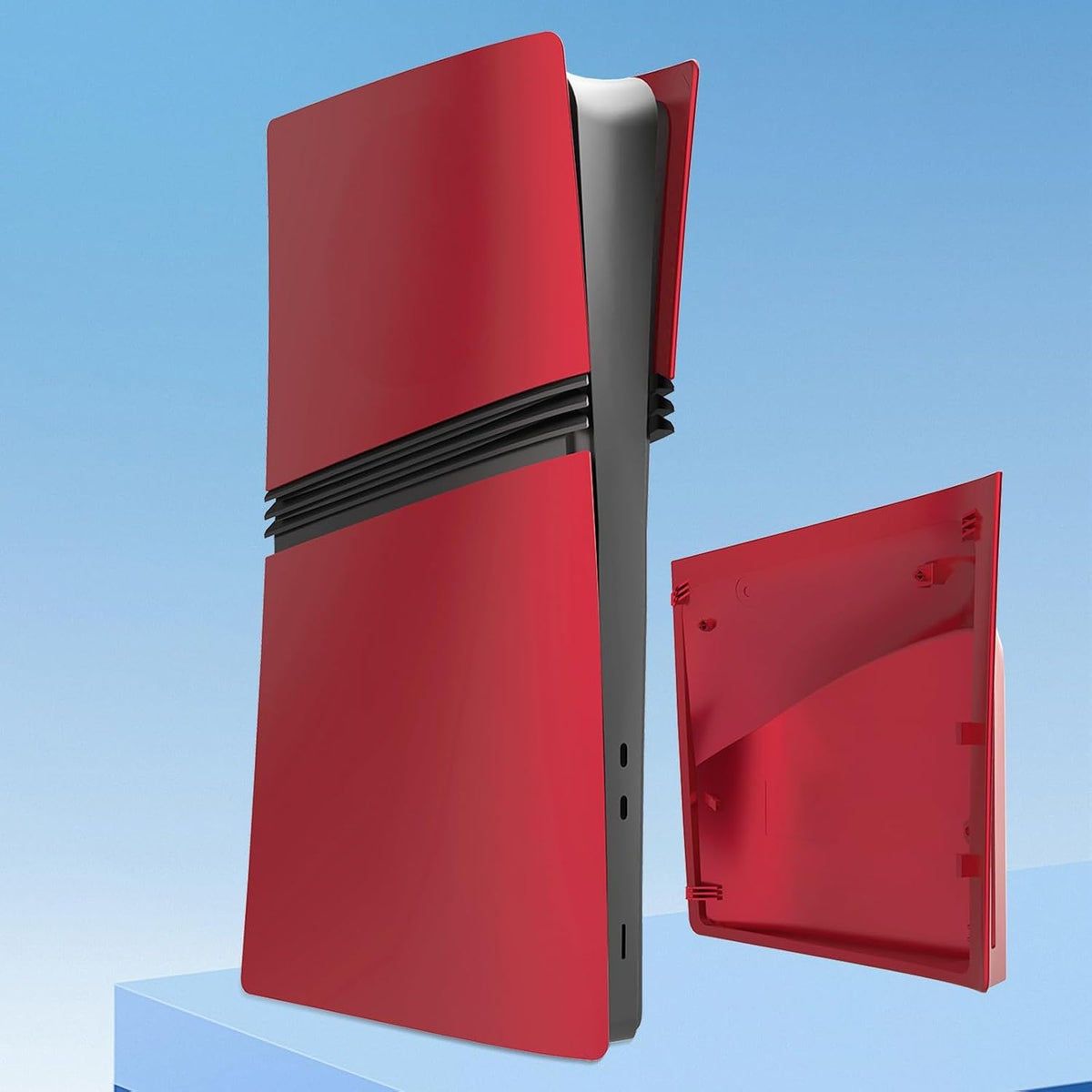 Placas de cubierta para PS5 Pro Disc Edition, carcasa lateral mate,...