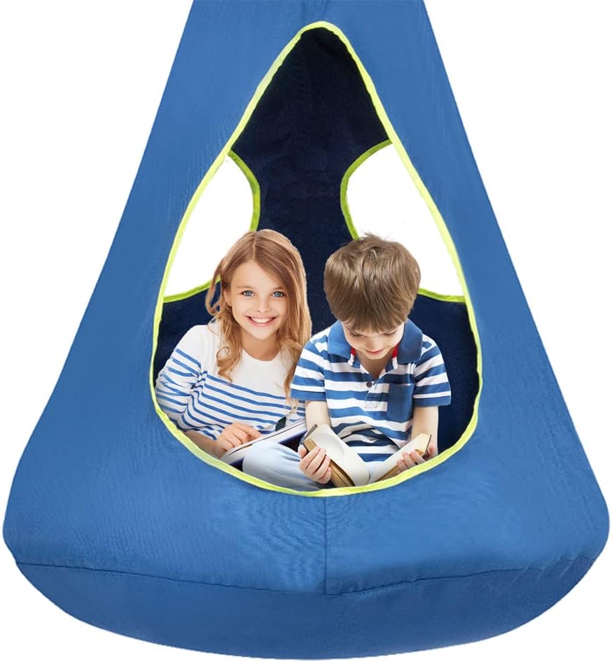 Silla Columpio Nido para Niños, Silla Hamaca Colgante Silla Columpi...