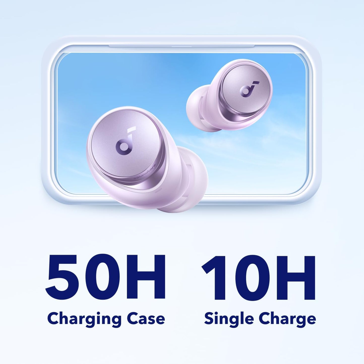 Soundcore by Anker Space A40 Auriculares adaptativos con cancelació...