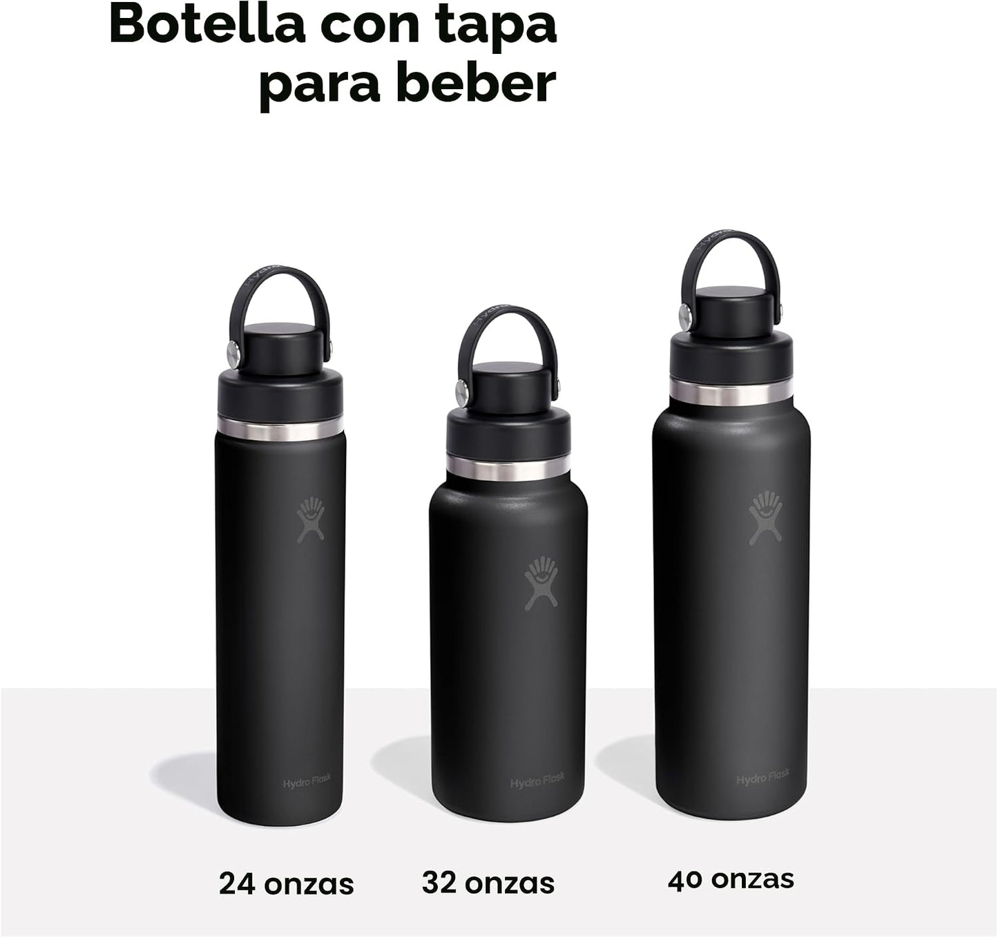 Hydro Flask Botella de agua \u2013 Acero inoxidable aislado \u2013...