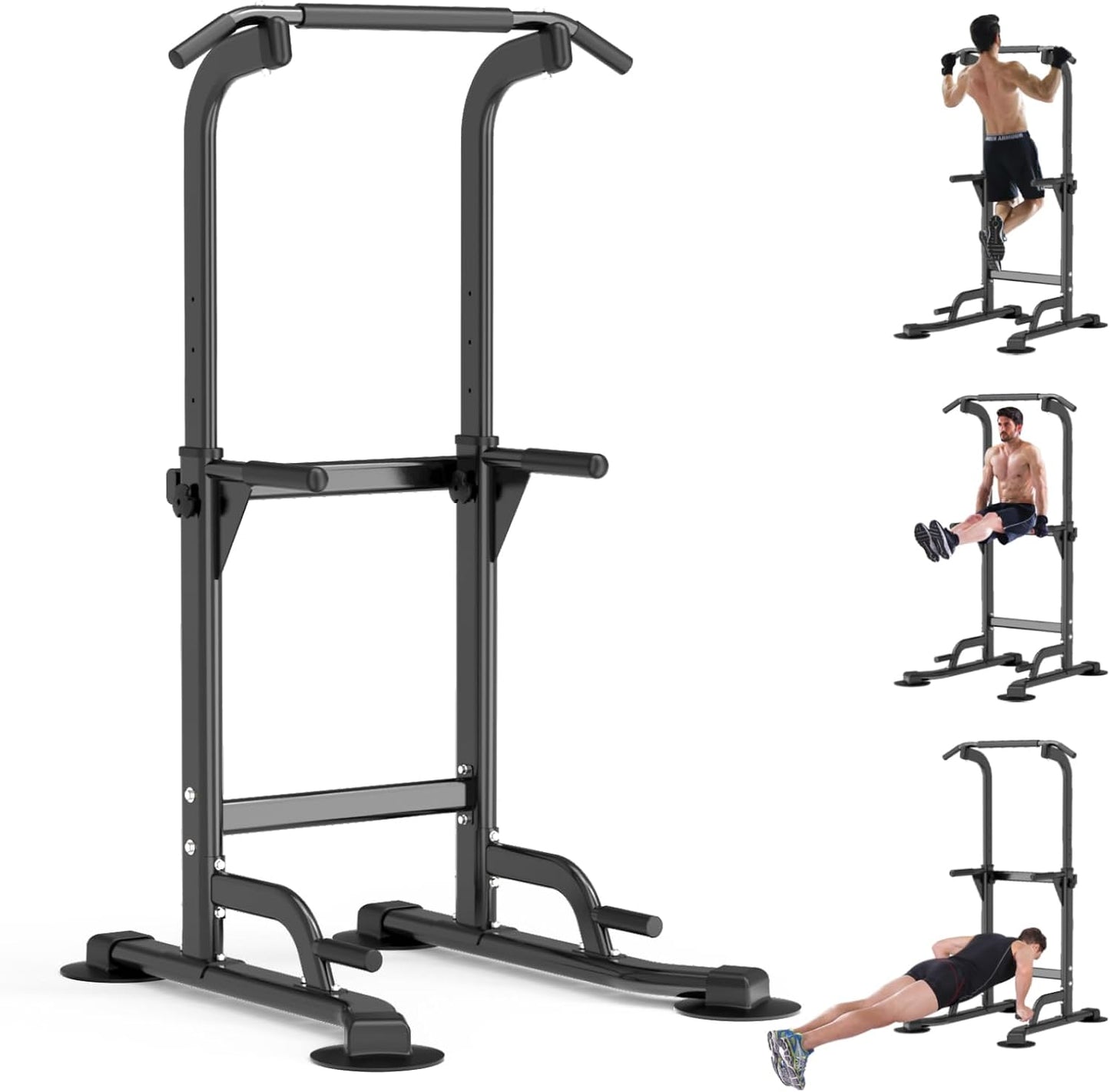 Z ZHICHI Pull-Up Dip Station Pull-Up Chin-Up Capacidad de peso 350LBS