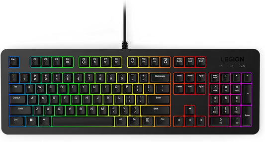 Teclado para juegos Lenovo Legion K310 RGB con cable - Tiempo de re...