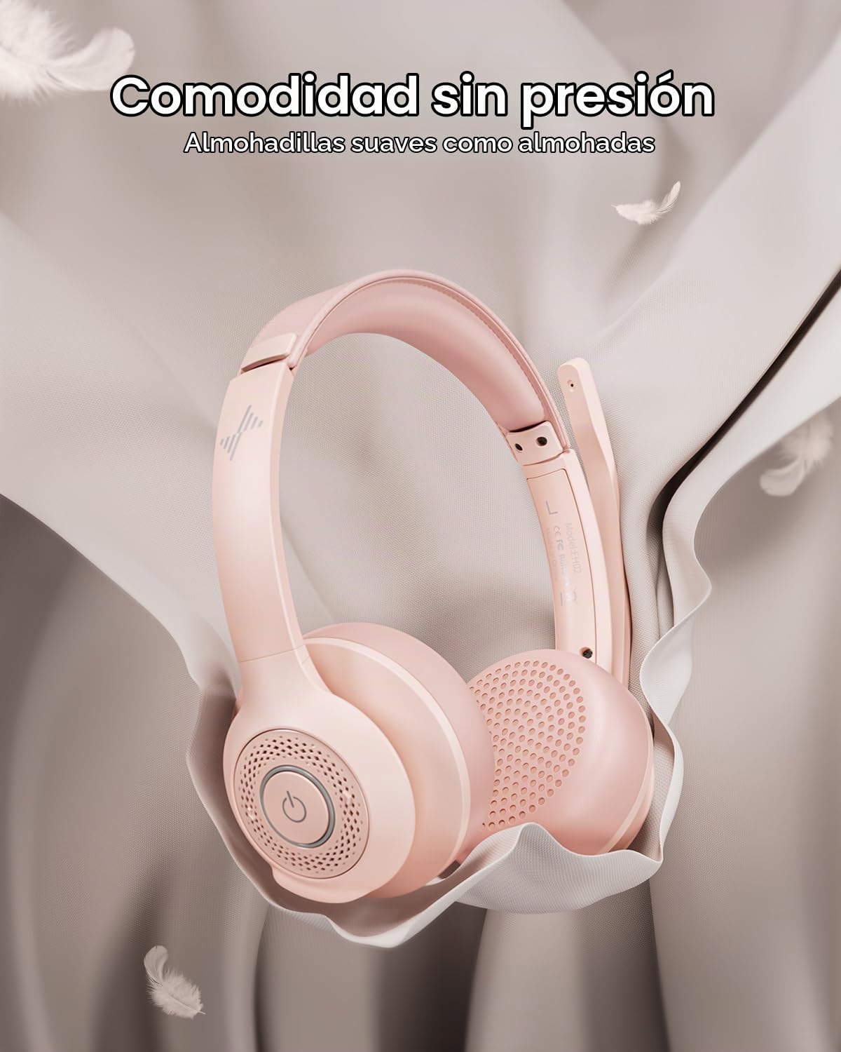 JIAMQISHI Auriculares inalámbricos con micrófono con cancelación de...