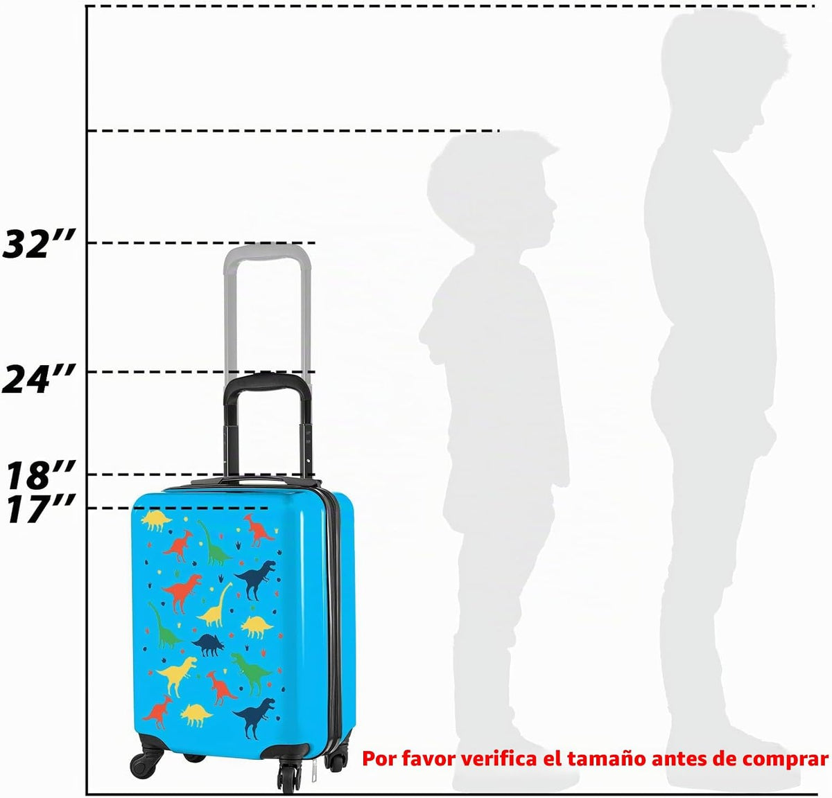 Set de maletas para niños de Redbaker, 6 piezas, regalos para Navid...