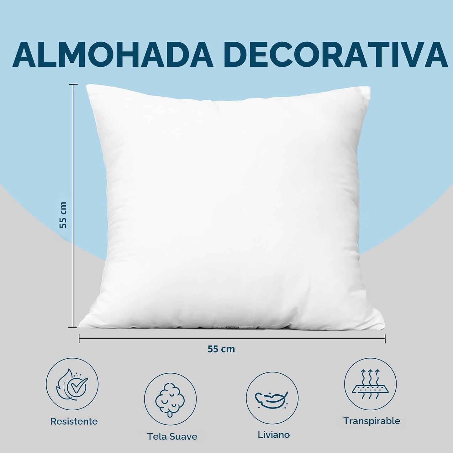 Utopia Bedding - Cojines decorativos para sillón, sofá, cama (juego...