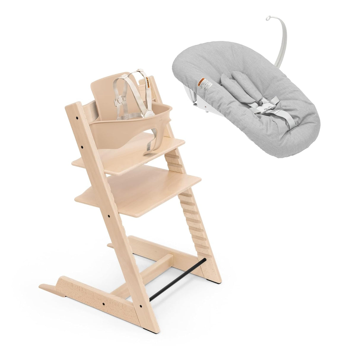 Stokke Tripp Trapp - Silla alta con juego y bandeja para recién nac...