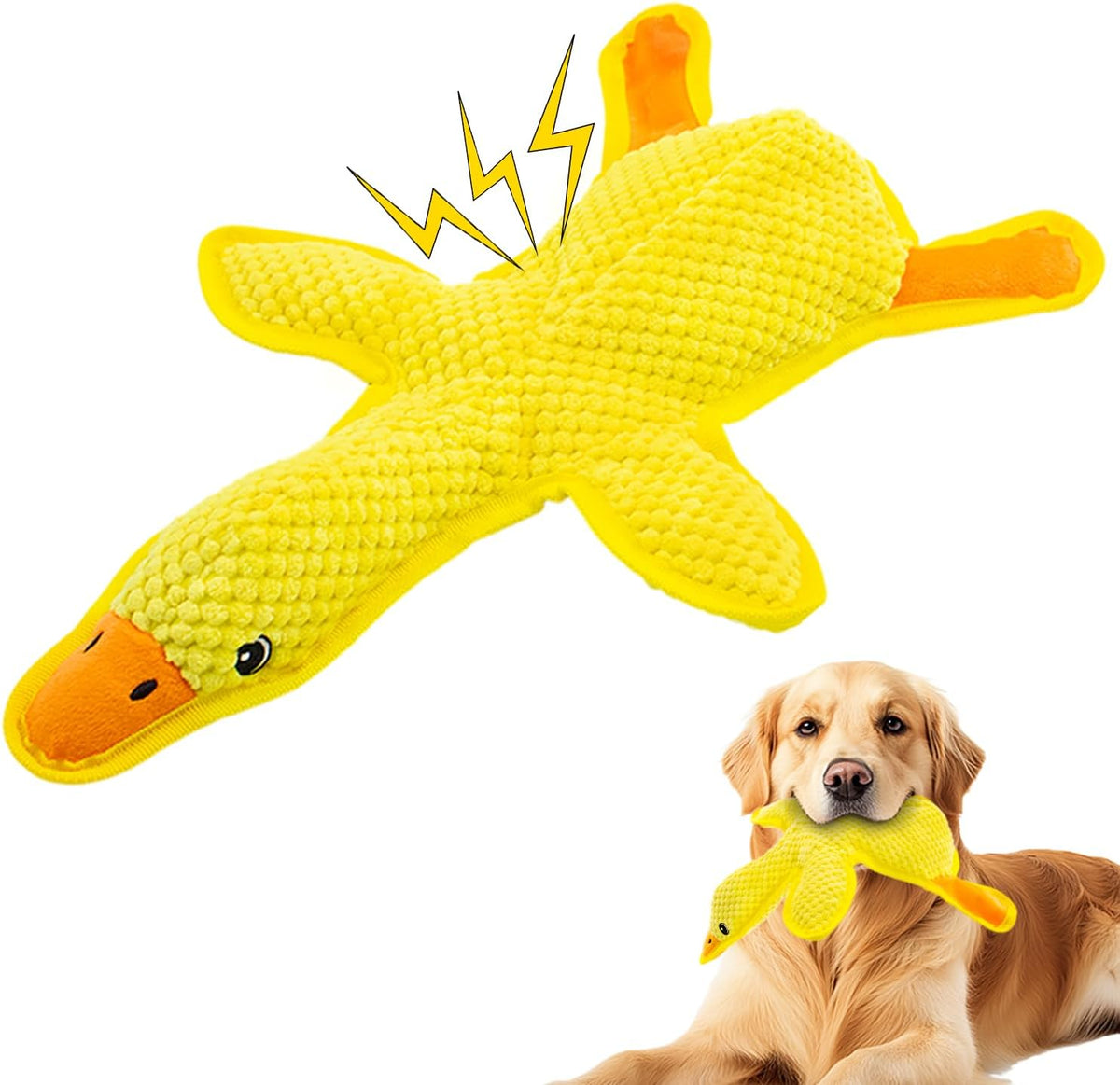 MAOOOOB Juguetes para perros sin relleno - Juguetes para morder par...