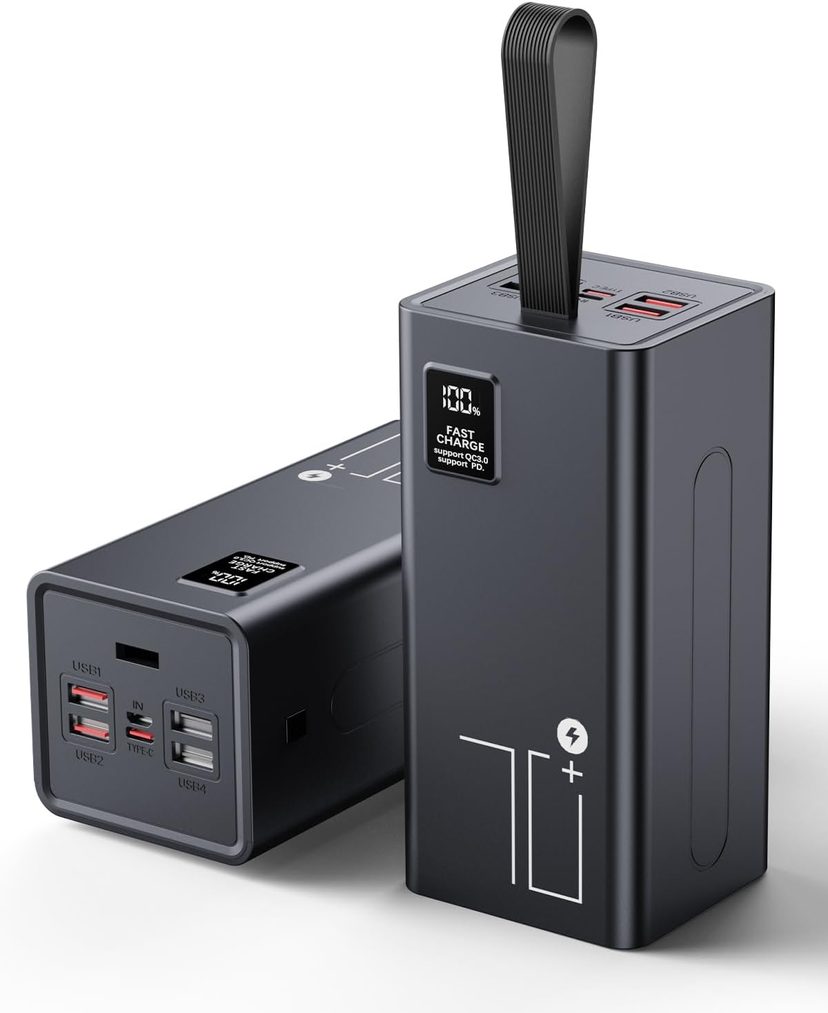 Cargador portátil 70000mAh Power Bank Carga rápida, Batería externa...