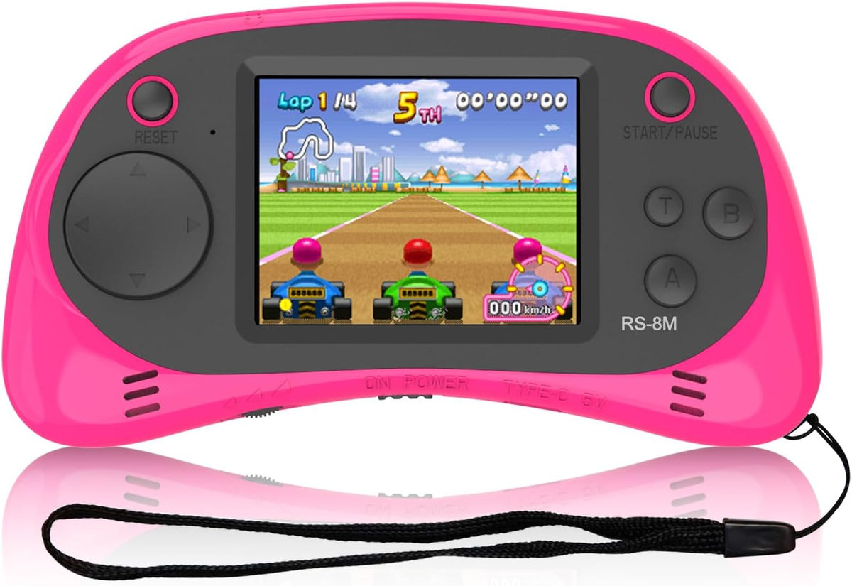 Reproductor de videojuegos portátil de mano para niños con 200 jueg...