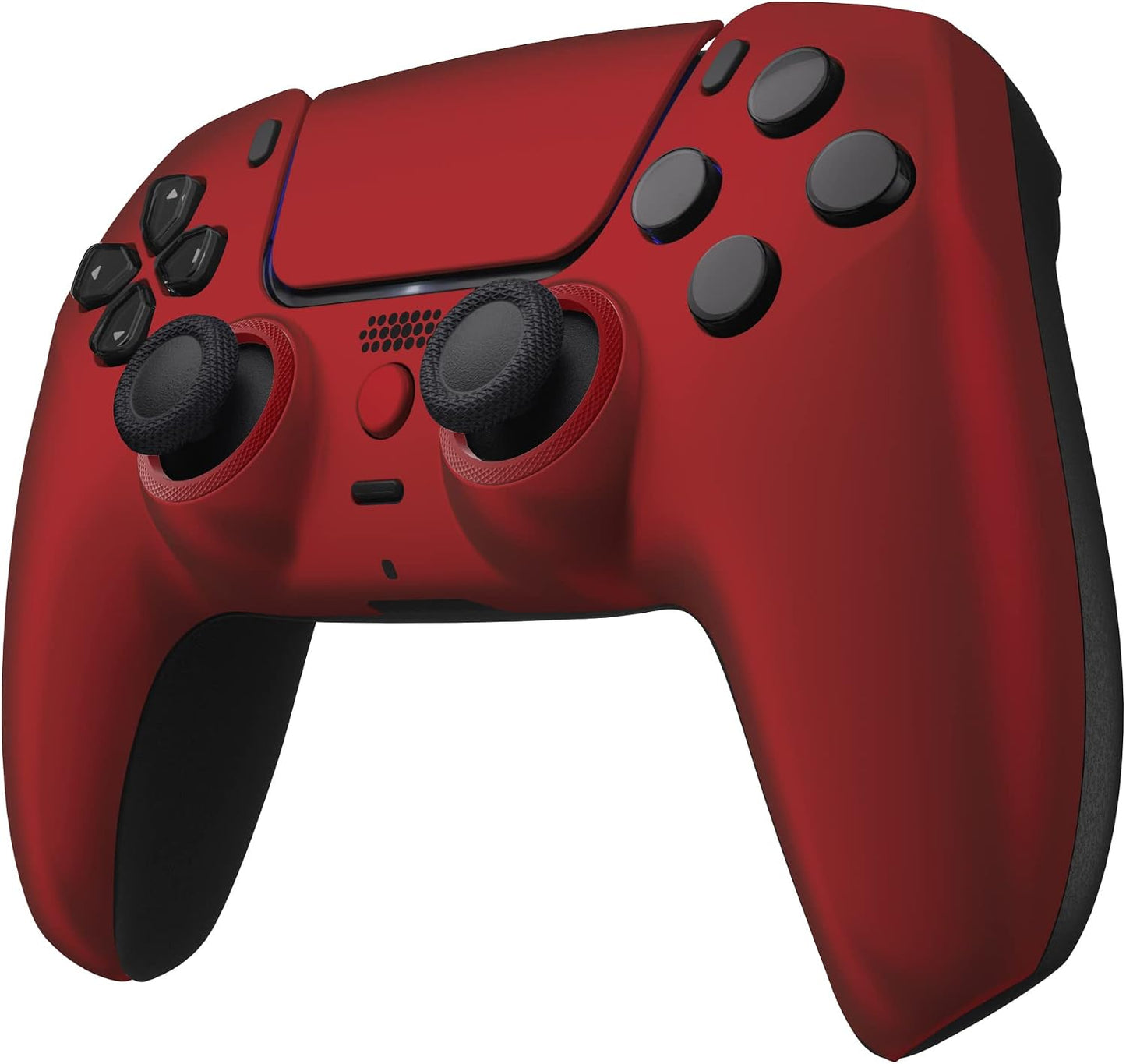 eXtremeRate Luna Rediseñado Rojo Escarlata Carcasa Frontal Touchpad...