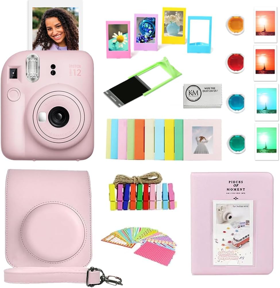 FUJIFILM INSTAX Mini 12 - Cámara de película instantánea | Blossom...