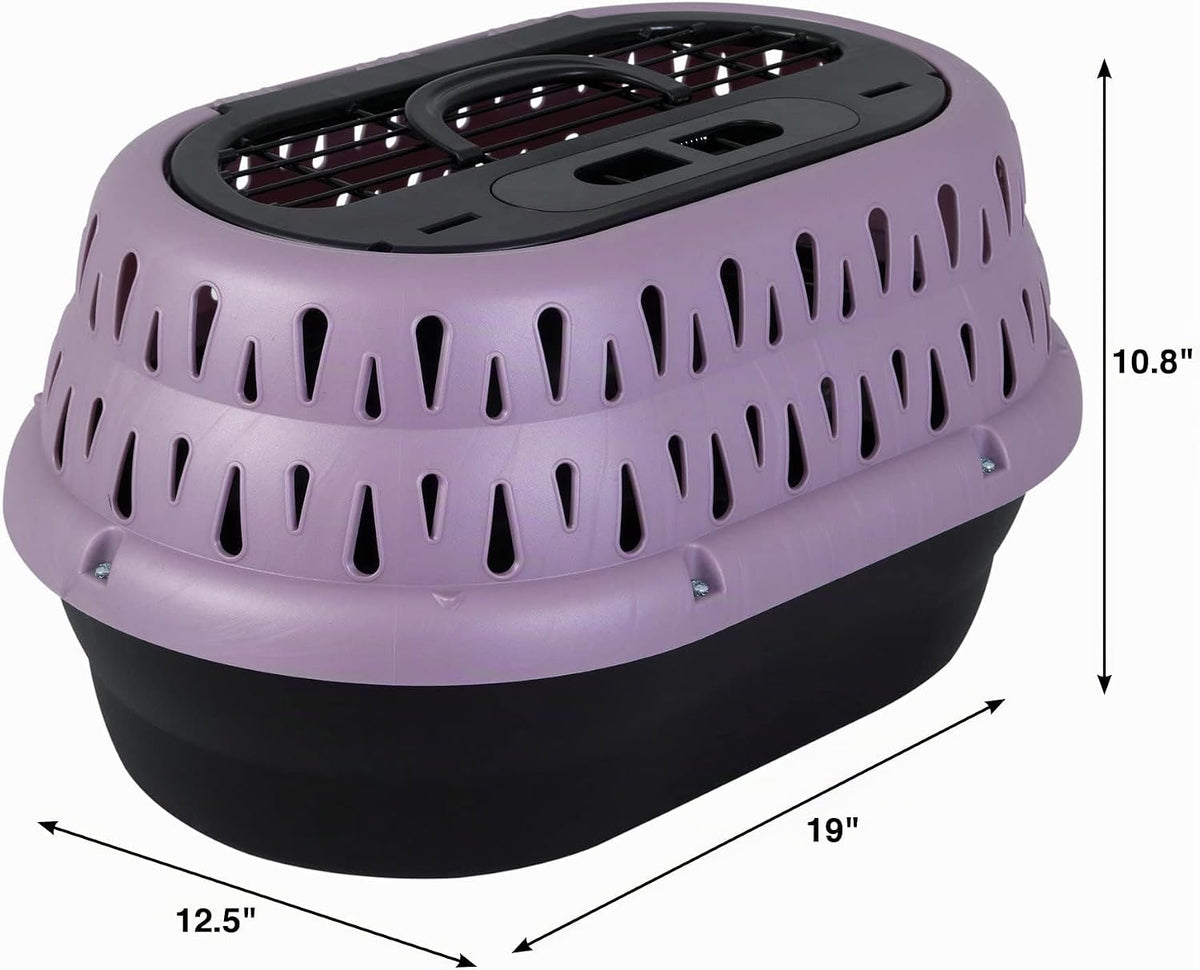 Petmate Perrera de plástico de carga superior, de una puerta, 19 pu...